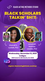 Black Scholars Talkin' Sh!t show poster