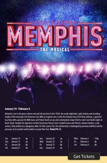 Memphis The Musical at The Noel S. Ruiz Theatre