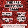 The Pre-Unity Fest Gala  in Off-Off-Broadway