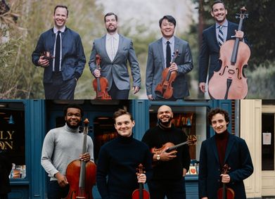 Mendelssohn Octet with Miró Quartet + Isidore String Quartet show poster