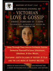 History At Play™, LLC Presents: HAPPI Valentine's Victorian Soirée show poster