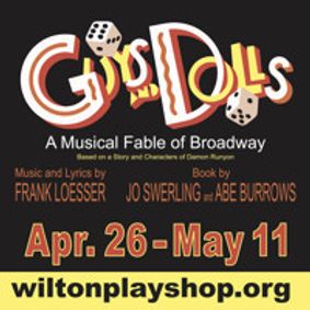 Guys and Dolls show poster