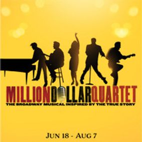 Million Dollar Quartet show poster