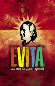 Evita show poster