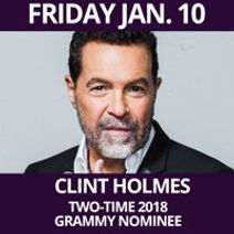 Clint Holmes - Las Vegas legend recently honored as a two-time 2018 GRAMMY nominee. Accompanied by musical director Christian Tamburr and Trio The Purple Room (Inside Club Trinidad Resort)