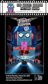 Mocky Horror Picture Show Riffs the Street Fighter Movie show poster