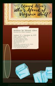 Edward Albee's Who's Afraid of Virginia Woolf show poster