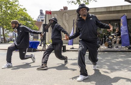 Latin Beats Plaza Party at MoMA PS1, Long Island City show poster