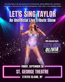 Let’s Sing Taylor – An Unofficial Live Tribute Show with Special Guest Let’s Sing Olivia