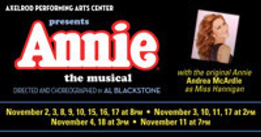 Annie, the Musical show poster