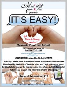 IT'S EASY! The Friend Strong Musical show poster