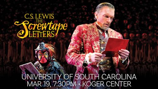 C.S. Lewis' The Screwtape Letters show poster