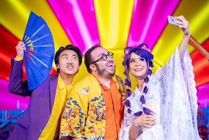 Pacific Opera Project’s “The Mikado” at Festival of Arts show poster