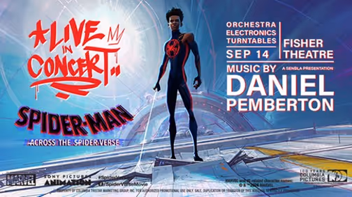 Spider-Man: Across the Spider-Verse Live in Concert show poster