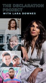 The Declaration Project Community Showcase show poster