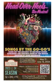 Head Over Heels show poster