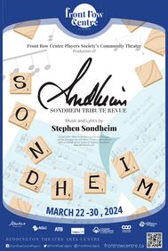 SONDHEIM TRIBUTE REVUE show poster