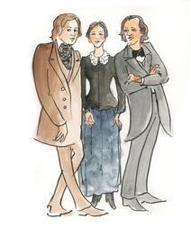 Circles I: Clara, Robert, and Johannes 