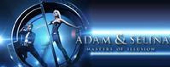 Adam and Selina Masters of Illusion show poster