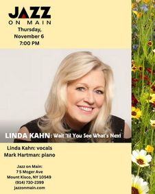 linda kahn -wait 'til you see what's next show poster