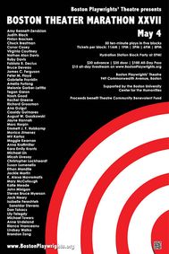 Boston Theater Marathon XXVII show poster