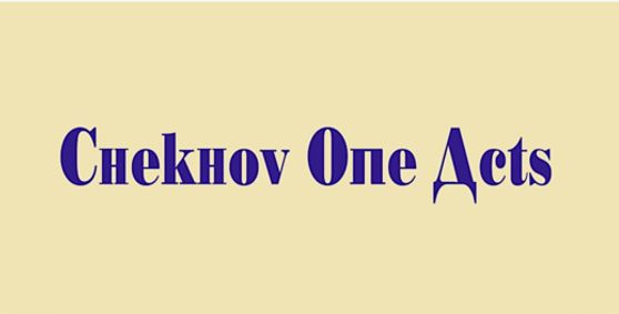 Chekhov One Acts show poster