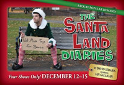 THE SANTALAND DIARIES show poster