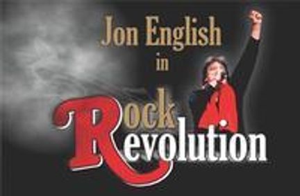JON ENGLISH in ROCK REVOLUTION show poster