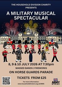 Military Musical Spectacular show poster