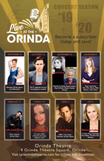 Live At the Orinda 2019-2020 Season