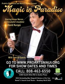 Magic in Paradise with David Kuraya show poster