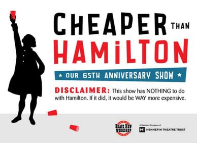 Cheaper Than Hamilton show poster