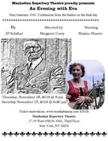 An Evening with Eva show poster