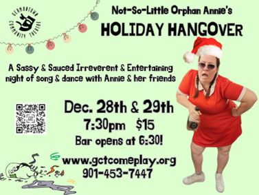 Not-So-Little Orphan Annie's HOLIDAY HANGOVER show poster