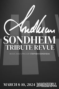 Sondheim Tribute Revue show poster