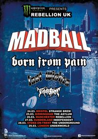 REBELLION UK feat. MADBALL at The Underworld - London show poster