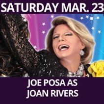 Joe Posa as Joan Rivers