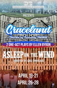Graceland/Asleep on the Wind show poster