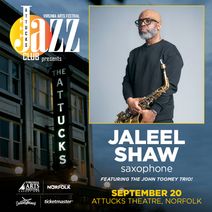 Attucks Jazz Club: Jaleel Shaw, saxophone