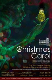 A Christmas Carol show poster