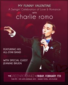 My Funny Valentine: A Swingin’ Celebration of Love & Romance with Charlie Romo show poster