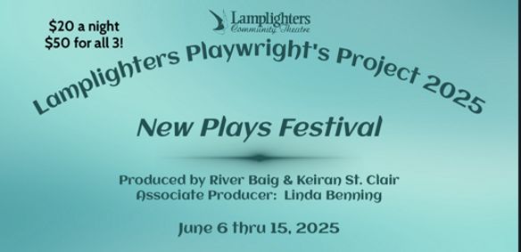 The New Plays Festival 2025 show poster