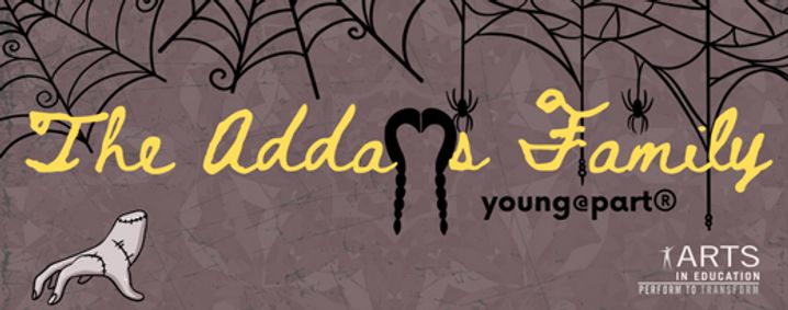 The Addams Family Young@Part show poster
