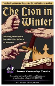 The Lion In Winter show poster