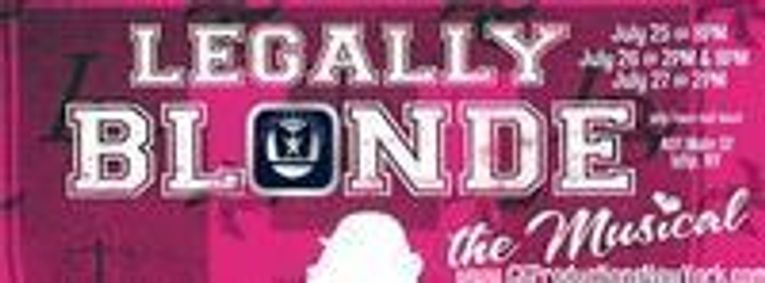 Legally Blonde the Musical show poster
