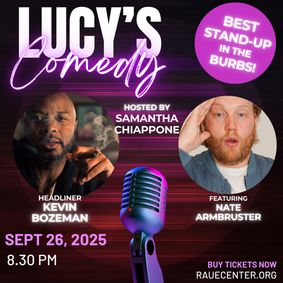 Lucy's Comedy show poster