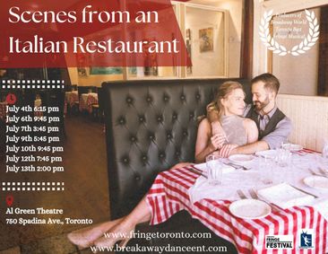 Scenes From An Italian Restaurant show poster