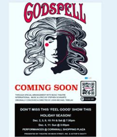 Godspell Revival Edition show poster