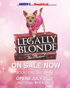 Legally Blonde show poster