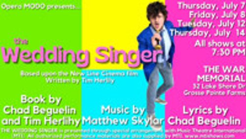The Wedding Singer show poster